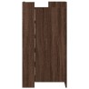 Armoire à chaussures chêne marron 52x37,5x100 cm 