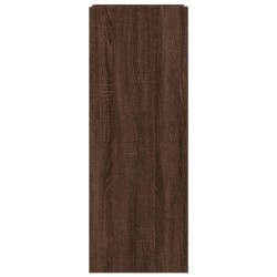 Armoire à chaussures chêne marron 52x37,5x100 cm 