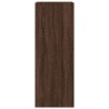 Armoire à chaussures chêne marron 52x37,5x100 cm 