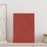 Sacs en papier 50 pcs avec poignées rouge 32x17x44 cm 