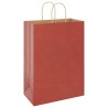 Sacs en papier 50 pcs avec poignées rouge 32x17x44 cm 