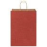 Sacs en papier 50 pcs avec poignées rouge 32x17x44 cm 
