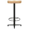 Tabourets de bar lot de 2 76 cm bois de manguier massif 