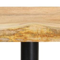 Tabourets de bar lot de 2 76 cm bois de manguier massif 