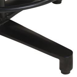 Tabourets de bar lot de 2 76 cm bois de manguier massif 