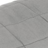 Couverture lestée Gris 200x230 cm 13 kg Tissu 