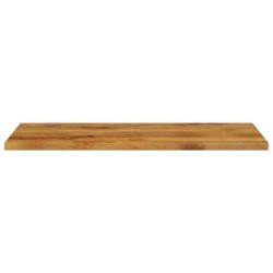 Dessus de table 100x50x3,8cm rectangulaire bois massif manguier 