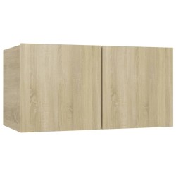 Meubles TV suspendus 3 pcs Chêne sonoma 60x30x30 cm 