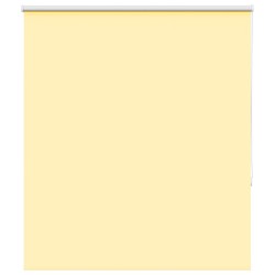 Store enrouleur occultant jaune largeur du tissu 121,6 cm 