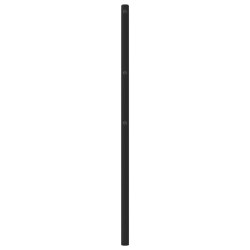 Tête de lit métal noir 107 cm 