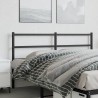 Tête de lit métal noir 160 cm 