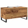 Table basse vieux bois 90x44,5x45 cm bois d'ingénierie 