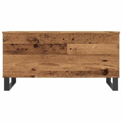 Table basse vieux bois 90x44,5x45 cm bois d'ingénierie 