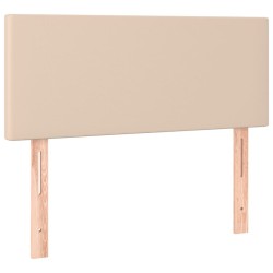 Sommier à lattes de lit avec matelas Cappuccino 80x200 cm 
