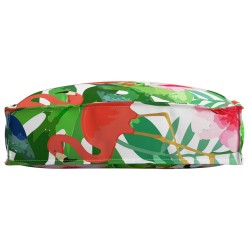 Coussin de palette pour siège Jungle tropical 50x50x12 cm Tissu Oxford 