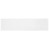 Panneaux muraux 3D 14 pcs marron 100x25 cm EPS 