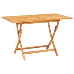 Ensemble à manger de jardin 5 pcs Bois de teck massif 
