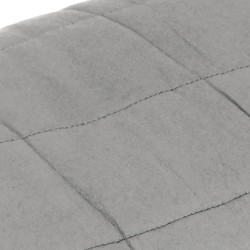 Couverture lestée Gris 200x225 cm 13 kg Tissu 