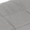 Couverture lestée Gris 200x225 cm 13 kg Tissu 