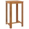 Ensemble de bar de jardin 5 pcs Gris 