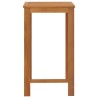 Ensemble de bar de jardin 5 pcs Gris 