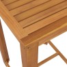 Ensemble de bar de jardin 5 pcs Gris 