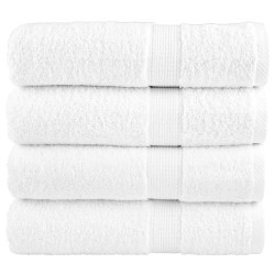 Essuie-mains de qualité supérieure SOLUND 4 pcs blanc 600 g/m² 