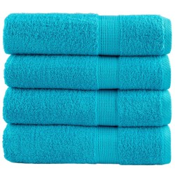 Essuie-mains de qualité supérieure SOLUND 4 pcs turquoise 