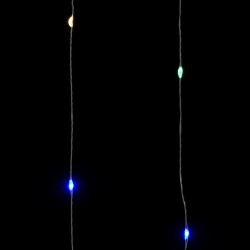 Guirlande lumineuse micro LED 40m 400 LED coloré 8 fonctions 