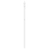 Tête de lit métal blanc 120 cm 