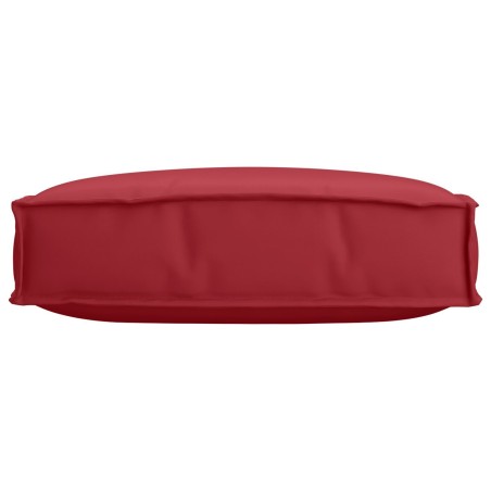 Coussin Pallet pour Assise Bourgogne 60x60x12 cm Tissu Oxford 