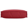 Coussin Pallet pour Assise Bourgogne 60x60x12 cm Tissu Oxford 