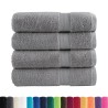 Essuie-mains de qualité supérieure SOLUND 4 pcs gris 600 g/m² 