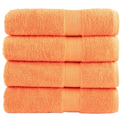 Essuie-mains de qualité supérieure SOLUND 4 pcs orange 600 g/m² 