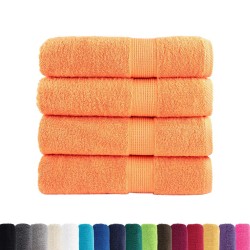 Essuie-mains de qualité supérieure SOLUND 4 pcs orange 600 g/m² 