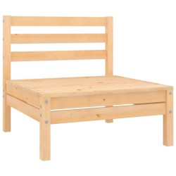 Salon de jardin 8 pcs Bois de pin massif 