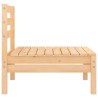 Salon de jardin 8 pcs Bois de pin massif 