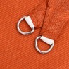 Voile d'ombrage 160 g/m² Orange 4x4x5,8 m PEHD 