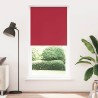 Store enrouleur occultant rouge largeur du tissu 90,7 cm 