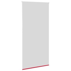 Store enrouleur occultant rouge largeur du tissu 90,7 cm 