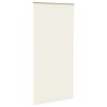 Store enrouleur occultant blanc cassé 115x210 cm largeur tissu 