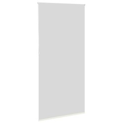 Store enrouleur occultant blanc cassé 115x210 cm largeur tissu 