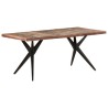 Table à manger 180x90x76 cm Bois de récupération massif 