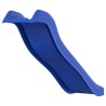 Toboggan de jeu bleu 175x38x23 cm polypropylène 