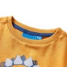 T-shirt enfants à manches longues ocre foncé 140 