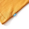 T-shirt enfants à manches longues ocre foncé 140 