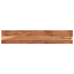 Dessus de table 180x30x2,5cm rectangulaire bois massif d'acacia 