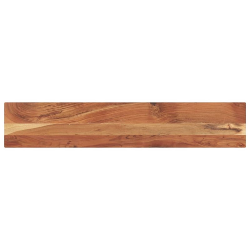 Dessus de table 180x30x2,5cm rectangulaire bois massif d'acacia 