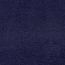 Serviettes d'invité 10 pcs bleu marine 30x50 cm 100% coton 