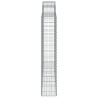 Panier de gabions arqué 200x30x160/180 cm Fer galvanisé 
